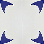 Дизайнерская плитка с узором Комета 2 варинант исполнения - 1 | Loft Concept в Перми