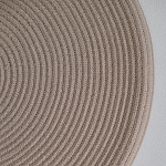 Аксессуар на стену диск из нитей Wall Decor White Thread Disc  варинант исполнения - 3 | Loft Concept в Перми