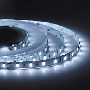 Светодиодная лента 9,6W/m 60LED/m 5630SMD холодный белый 3M