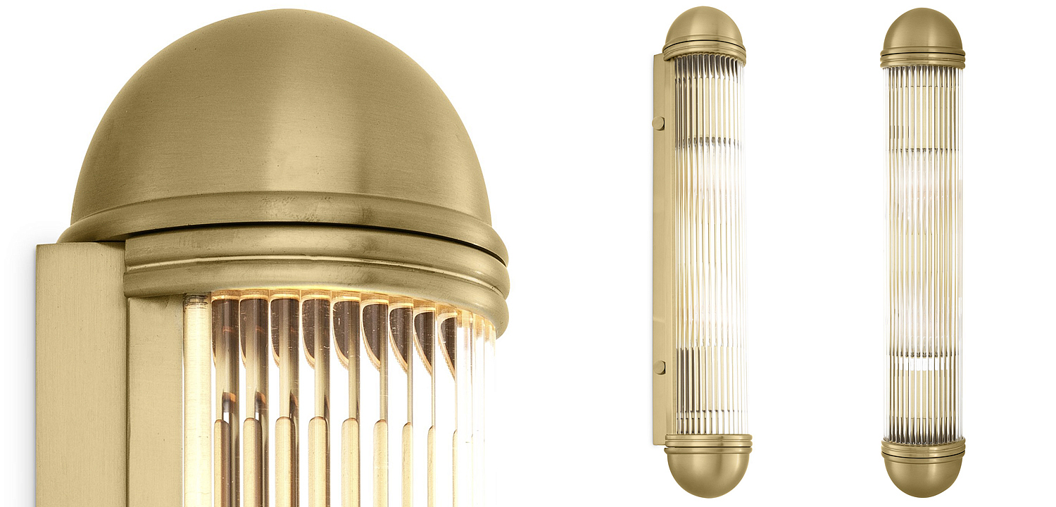 Бра Eichholtz Wall Lamp Auburn Brass Бра Eichholtz Wall Lamp Auburn Brass - Loft-Concept в Перми