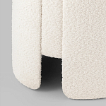 Дизайнерский Пуф Букле Poof Alice White Boucle  варинант исполнения - 4 | Loft Concept в Перми