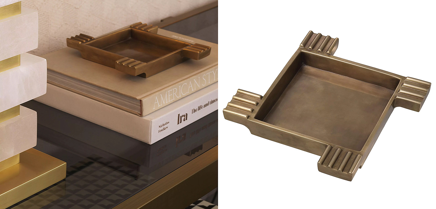 Пепельница Eichholtz Ashtray Mack Пепельница Eichholtz Ashtray Mack - Loft-Concept в Перми