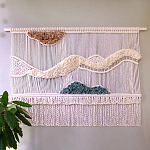 Панно-макраме «JUPITER» варинант исполнения - 1 | Loft Concept в Перми