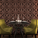 Гипсовая 3D Панель M-11 варинант исполнения - 1 | Loft Concept в Перми