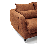 Диван в гостиную Portree Sofa Терракотовый букле варинант исполнения - 4 | Loft Concept в Перми