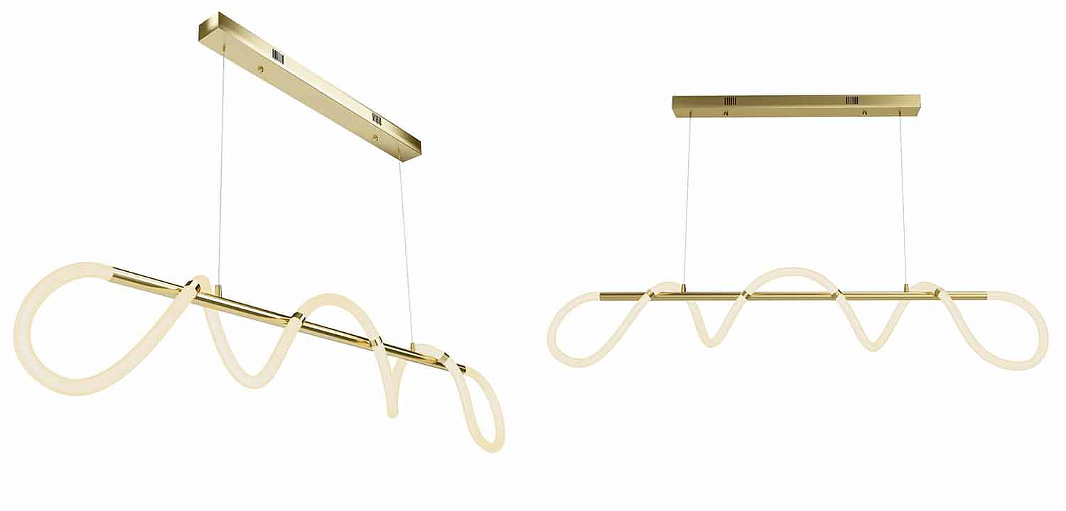 Люстра Luke Lampco Tracer Chandelier Gold Line Люстра Luke Lampco Tracer Chandelier Gold Line - Loft-Concept в Перми