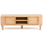 ТВ-тумба из плетеного ротанга Simone Rattan TV Stand варинант исполнения - 1 | Loft Concept в Перми