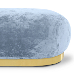 Длинный овальный пуф Ambrose Soft Oval Pouf варинант исполнения - 4 | Loft Concept в Перми