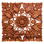 Панно из дерева квадратное Novala Panel With Trees варинант исполнения - 1 | Loft Concept в Перми