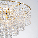 Люстра многоярусная с каскадами кристаллов Crystal Rains варинант исполнения - 6 | Loft Concept в Перми