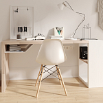 Письменный стол прямоугольный с полочкой под столешницей EcoComb варинант исполнения - 4 | Loft Concept в Перми