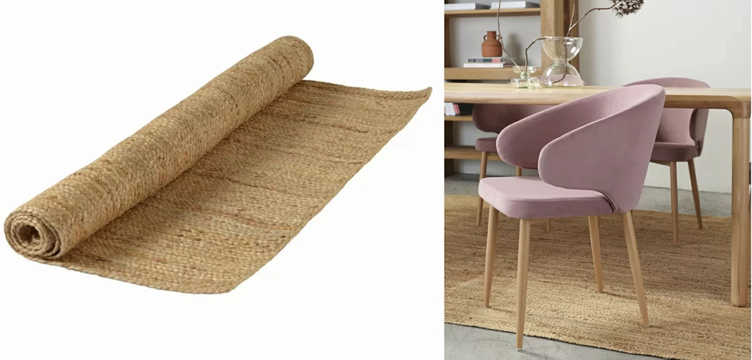 Ковер Irenaeus Carpet 100% джут Ковер Irenaeus Carpet 100% джут - Loft-Concept в Перми