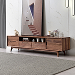 Тумба под телевизориз массива дерева TV Stand made of Walnut Wood варинант исполнения - 1 | Loft Concept в Перми