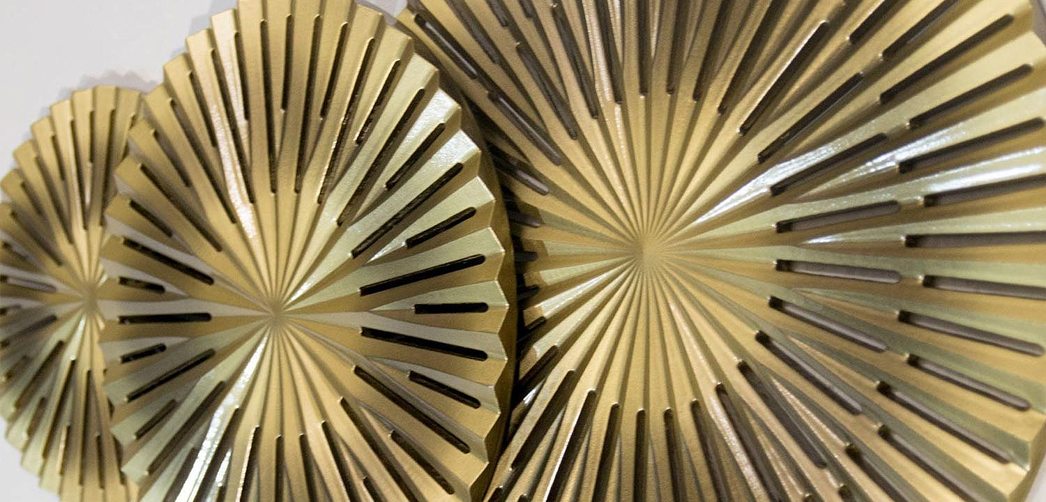 Арт-объект Apollo Brown and Gold Wall Plaque Disc gap 3 Арт-объект Apollo Brown and Gold Wall Plaque Disc gap 3 - Loft-Concept в Перми