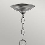 Подвесной светильник с прозрачным стеклянным цилиндрическим плафоном в классическом стиле на цепи Hinkley варинант исполнения - 18 | Loft Concept в Перми