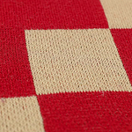 Плед хлопковый по мотивам башкирских орнаментов Ural and Siberian Patterns варинант исполнения - 4 | Loft Concept в Перми