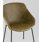 Стул Ashby экокожа зелёный варинант исполнения - 3 | Loft Concept в Перми