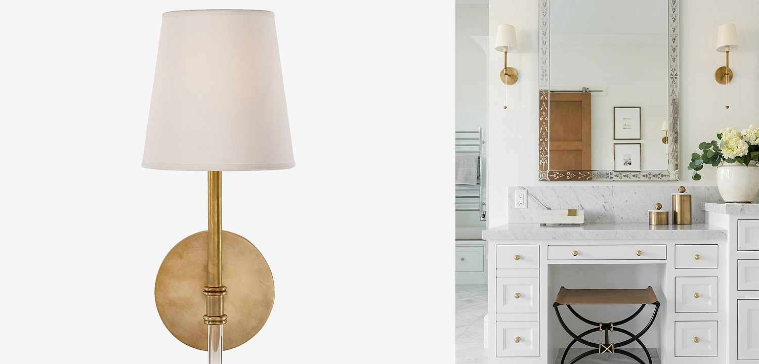 Бра Natale Sconce Brass Бра Natale Sconce Brass - Loft-Concept в Перми