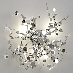 Бра с металлическими круглыми элементами Terzani Argent варинант исполнения - 3 | Loft Concept в Перми