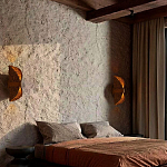 Бра плетеное из ротанга Chainmail варинант исполнения - 2 | Loft Concept в Перми