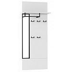 Вешалка настенная белая Strict Lines варинант исполнения - 1 | Loft Concept в Перми