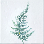 Плитка с узором Папоротник варинант исполнения - 2 | Loft Concept в Перми