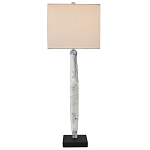 Настольная лампа с прямоугольным абажуром на каркасе в виде дерева Expressive Form варинант исполнения - 4 | Loft Concept в Перми