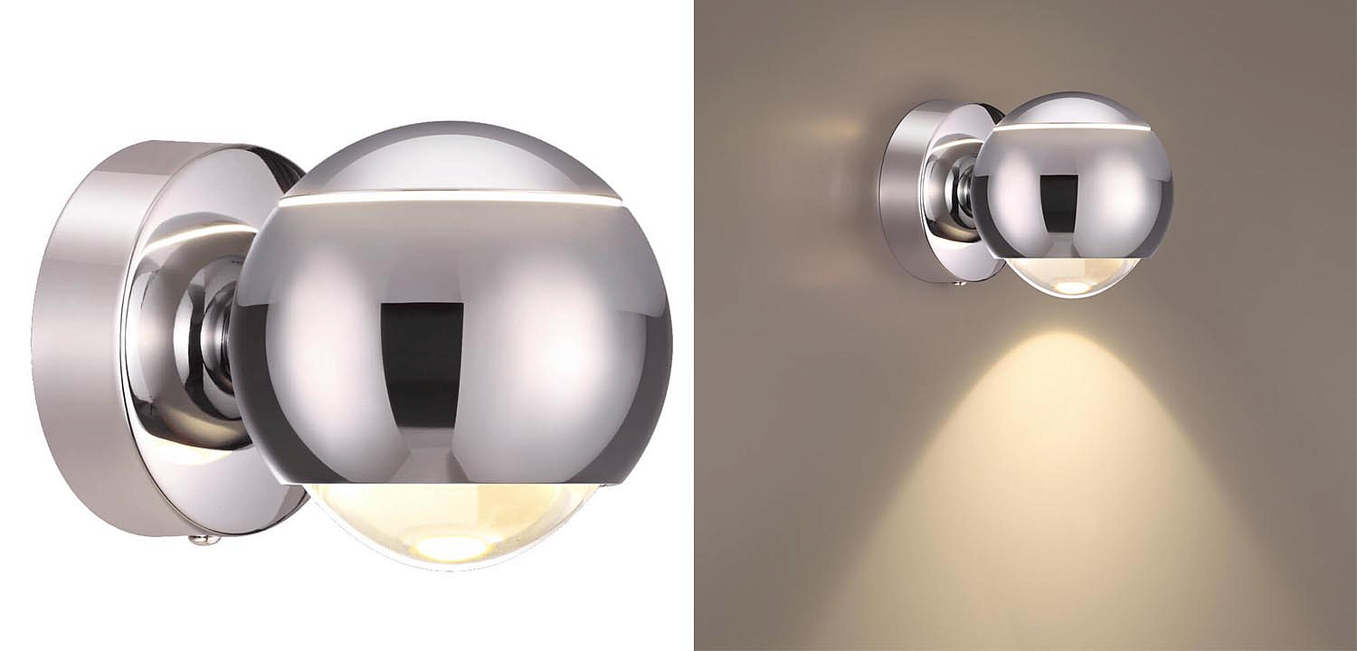 Бра Auge Horst Chrome Бра Auge Horst Chrome - Loft-Concept в Перми