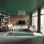 Люстра подвесная с 20-ю цилиндрическими матовыми плафонами Delta Light варинант исполнения - 5 | Loft Concept в Перми