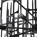 Люстра черная остроконечной формы Black Satin варинант исполнения - 1 | Loft Concept в Перми