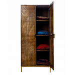 Распашной шкаф с фактурным фасадом Termite варинант исполнения - 3 | Loft Concept в Перми