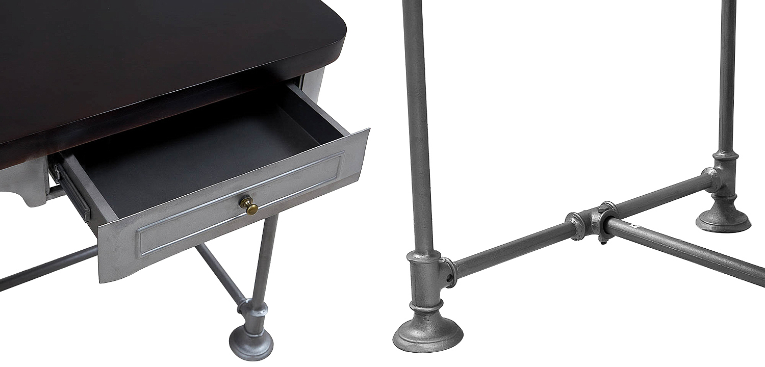 Рабочий стол Iston Metal Wood Desk Рабочий стол Iston Metal Wood Desk - Loft-Concept в Перми