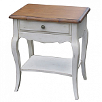 Тумба прикроватная с ящиком и открытой полкой Interiors Romance варинант исполнения - 1 | Loft Concept в Перми