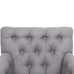 Кресло Addison Chic Armchair grey flax варинант исполнения - 4 | Loft Concept в Перми