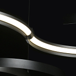 Люстра подвесная светодиодная в виде волнообразной ленты Ribbon Vortex варинант исполнения - 6 | Loft Concept в Перми