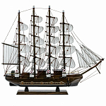 Декоративная модель деревянного тёмно-коричневого парусника в подарочной упаковке With The low варинант исполнения - 1 | Loft Concept в Перми