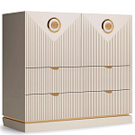 Комод с фактурным фасадом Satin Furniture варинант исполнения - 1 | Loft Concept в Перми