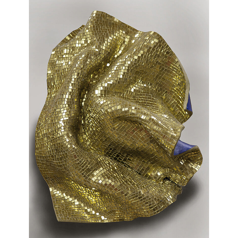 Панно «Reflection» Золотой Синий в Перми | Loft Concept 