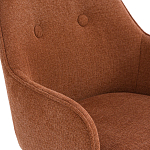 Кресло обеденное на металлических ножках Mazzi Chair варинант исполнения - 14 | Loft Concept в Перми