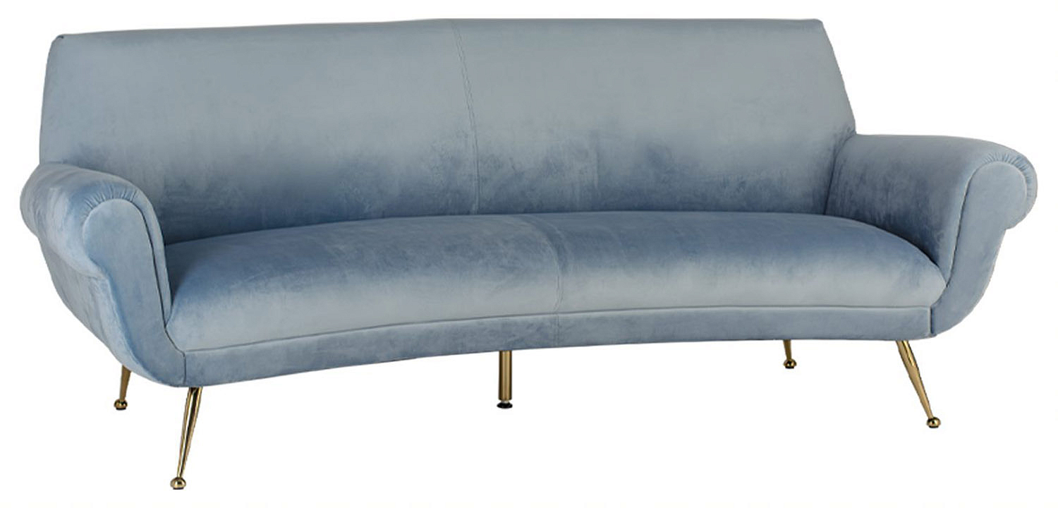 Диван Gigi Radice Lounge Sofa light blue Диван Gigi Radice Lounge Sofa light blue - Loft-Concept в Перми