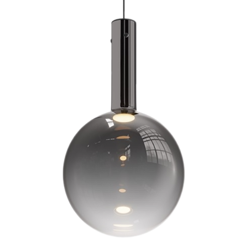 Подвесной светильник Irony capsule Черный Подвесной светильник Irony capsule Черный в Перми | Loft Concept