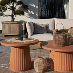 Садовый диван из тикового дерева и веревок Оreon варинант исполнения - 8 | Loft Concept в Перми