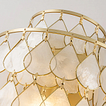 Бра с декором из натуральной морской ракушки Iridescent Light варинант исполнения - 3 | Loft Concept в Перми