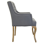 Кресло Mason Classical Armchair grey flax варинант исполнения - 1 | Loft Concept в Перми