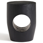 Приставной столик черного цвета AMORPHOUS варинант исполнения - 1 | Loft Concept в Перми