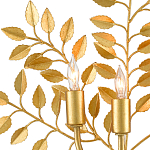 Бра с 3-мя лампами и декором в виде веток с листьями Little Twigs варинант исполнения - 1 | Loft Concept в Перми