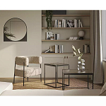 Зеркало круглое в металлической оправе Urban Style Space варинант исполнения - 1 | Loft Concept в Перми