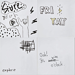 Плитка с узором Граффити 2 варинант исполнения - 2 | Loft Concept в Перми