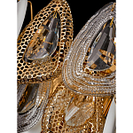 Бра с белыми и прозрачными подвесками Character Chandelier варинант исполнения - 3 | Loft Concept в Перми