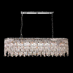 Люстра овальная с хрустальными подвесками Roul Crystal Light варинант исполнения - 3 | Loft Concept в Перми